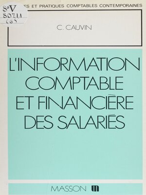 cover image of L'Information comptable et financière des salariés